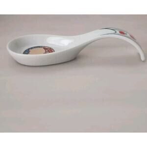 Designed For George Good By Fabrizio Vintage 1986 Pig & Apples Spoon Rest (H2)